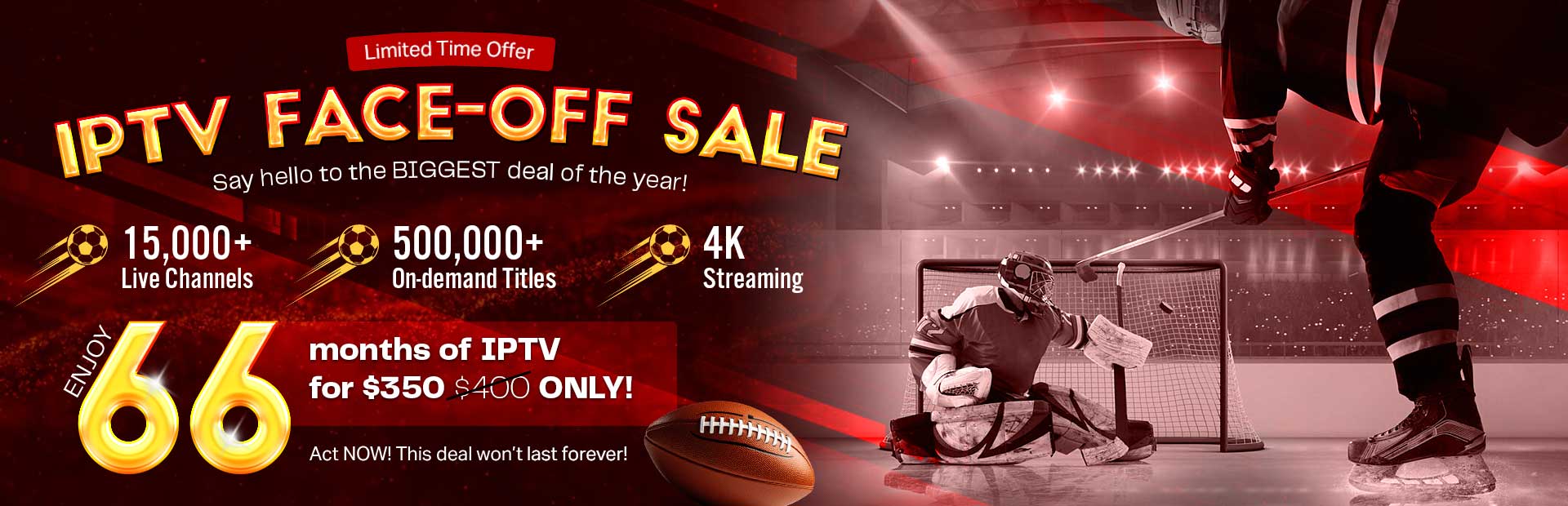 Stump out streaming offer