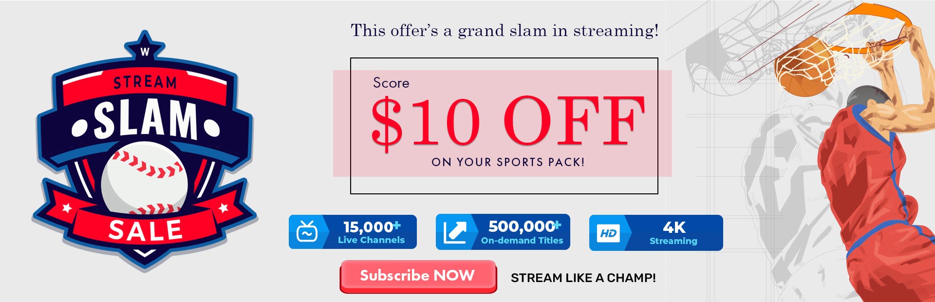 Stream Slam Sale Banner